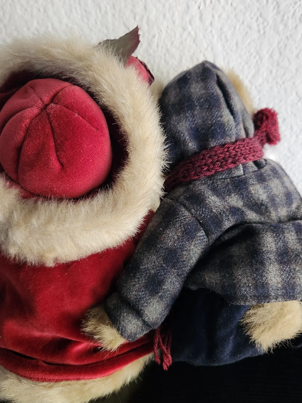 Bearington Collectabke Series Virginia and Jack & Frost Holiday Bears 14in NWT